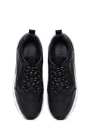 Men's Black Leather Sneaker | Derimod Men's Black Leather Sneaker | Derimod