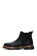 Men's Black Leather Casual Chelsea Boots | Derimod Men's Black Leather Casual Chelsea Boots | Derimod