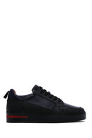 Erkek Siyah Deri Sneaker | Derimod Erkek Siyah Deri Sneaker | Derimod