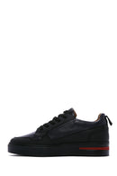 Erkek Siyah Deri Sneaker | Derimod Erkek Siyah Deri Sneaker | Derimod