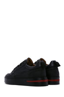 Erkek Siyah Deri Sneaker | Derimod Erkek Siyah Deri Sneaker | Derimod