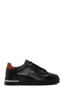 Erkek Siyah Deri Sneaker | Derimod Erkek Siyah Deri Sneaker | Derimod