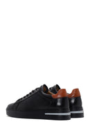 Erkek Siyah Deri Sneaker | Derimod Erkek Siyah Deri Sneaker | Derimod