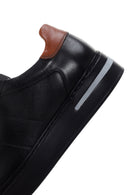 Erkek Siyah Deri Sneaker | Derimod Erkek Siyah Deri Sneaker | Derimod