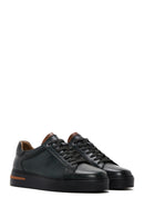 Erkek Haki Deri Sneaker | Derimod Erkek Haki Deri Sneaker | Derimod