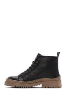 Men's Brown Leather Casual Boots | Derimod Men's Brown Leather Casual Boots | Derimod