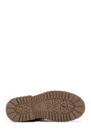 Men's Brown Leather Casual Boots | Derimod Men's Brown Leather Casual Boots | Derimod