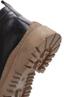 Men's Brown Leather Casual Boots | Derimod Men's Brown Leather Casual Boots | Derimod