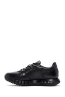 Erkek Siyah Deri Sneaker | Derimod Erkek Siyah Deri Sneaker | Derimod