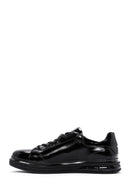 Erkek Siyah Rugan Deri Sneaker | Derimod Erkek Siyah Rugan Deri Sneaker | Derimod