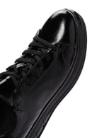 Erkek Siyah Rugan Deri Sneaker | Derimod Erkek Siyah Rugan Deri Sneaker | Derimod