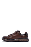Erkek Kahverengi Deri Sneaker | Derimod Erkek Kahverengi Deri Sneaker | Derimod