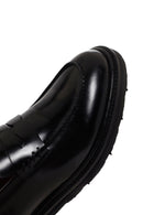 Erkek Siyah Rugan Deri Casual Loafer | Derimod Erkek Siyah Rugan Deri Casual Loafer | Derimod