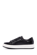 Erkek Siyah Deri Sneaker | Derimod Erkek Siyah Deri Sneaker | Derimod