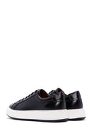 Erkek Siyah Deri Sneaker | Derimod Erkek Siyah Deri Sneaker | Derimod