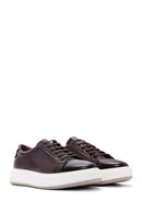 Men's Brown Leather Sneaker | Derimod Men's Brown Leather Sneaker | Derimod