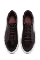 Men's Brown Leather Sneaker | Derimod Men's Brown Leather Sneaker | Derimod