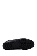 Erkek Siyah Deri Sneaker | Derimod Erkek Siyah Deri Sneaker | Derimod