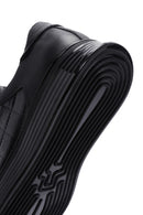 Men's Black Leather Detailed Sneaker | Derimod Men's Black Leather Detailed Sneaker | Derimod
