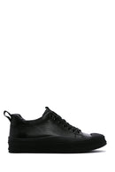 Erkek Siyah Deri Sneaker | Derimod Erkek Siyah Deri Sneaker | Derimod