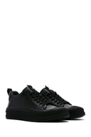 Erkek Siyah Deri Sneaker | Derimod Erkek Siyah Deri Sneaker | Derimod