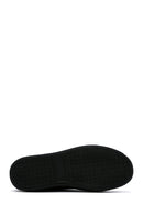 Erkek Siyah Deri Sneaker | Derimod Erkek Siyah Deri Sneaker | Derimod