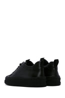 Erkek Siyah Deri Sneaker | Derimod Erkek Siyah Deri Sneaker | Derimod