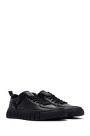 Erkek Siyah Deri Sneaker | Derimod Erkek Siyah Deri Sneaker | Derimod