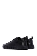 Erkek Siyah Deri Sneaker | Derimod Erkek Siyah Deri Sneaker | Derimod