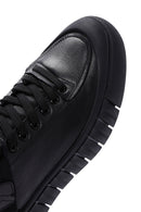 Erkek Siyah Deri Sneaker | Derimod Erkek Siyah Deri Sneaker | Derimod
