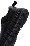 Erkek Siyah Deri Sneaker | Derimod Erkek Siyah Deri Sneaker | Derimod