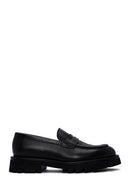 Erkek Siyah Deri Casual Loafer | Derimod Erkek Siyah Deri Casual Loafer | Derimod