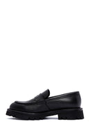 Erkek Siyah Deri Casual Loafer | Derimod Erkek Siyah Deri Casual Loafer | Derimod