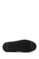 Erkek Siyah Deri Sneaker | Derimod Erkek Siyah Deri Sneaker | Derimod