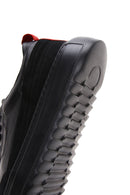 Erkek Siyah Deri Sneaker | Derimod Erkek Siyah Deri Sneaker | Derimod