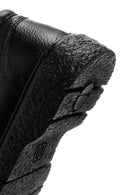 Men's Black Leather Casual Boots | Derimod Men's Black Leather Casual Boots | Derimod