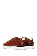 Men's Tan Leather Sneaker | Derimod Men's Tan Leather Sneaker | Derimod