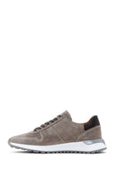 Men's Mink Leather Casual Sneaker | Derimod Men's Mink Leather Casual Sneaker | Derimod