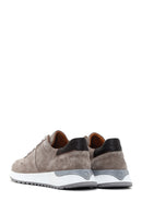Men's Mink Leather Casual Sneaker | Derimod Men's Mink Leather Casual Sneaker | Derimod