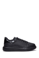 Erkek Siyah Kalın Tabanlı Sneaker | Derimod Erkek Siyah Kalın Tabanlı Sneaker | Derimod