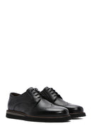 Men's Black Leather Casual Shoes | Derimod Men's Black Leather Casual Shoes | Derimod