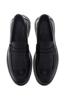 Erkek Siyah Casual Deri Loafer | Derimod Erkek Siyah Casual Deri Loafer | Derimod