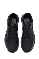 Erkek Siyah Deri Sneaker | Derimod Erkek Siyah Deri Sneaker | Derimod