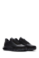 Erkek Siyah Deri Sneaker | Derimod Erkek Siyah Deri Sneaker | Derimod