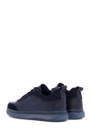 Erkek Lacivert Deri Sneaker | Derimod Erkek Lacivert Deri Sneaker | Derimod
