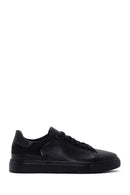 Erkek Siyah Deri Sneaker | Derimod Erkek Siyah Deri Sneaker | Derimod