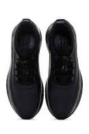 Men's Black Leather Sneaker | Derimod Men's Black Leather Sneaker | Derimod