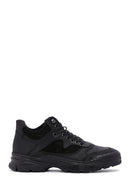 Men's Black Leather Casual Boots | Derimod Men's Black Leather Casual Boots | Derimod