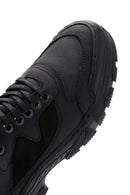 Men's Black Leather Casual Boots | Derimod Men's Black Leather Casual Boots | Derimod