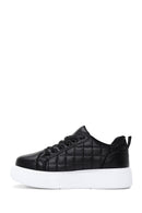 Women's Black Thick Soled Sneaker | Derimod Women's Black Thick Soled Sneaker | Derimod
